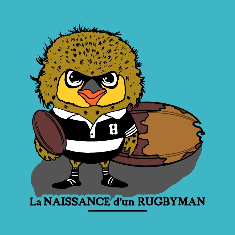 LA NAISSANCE D'UN RUGBYMAN !