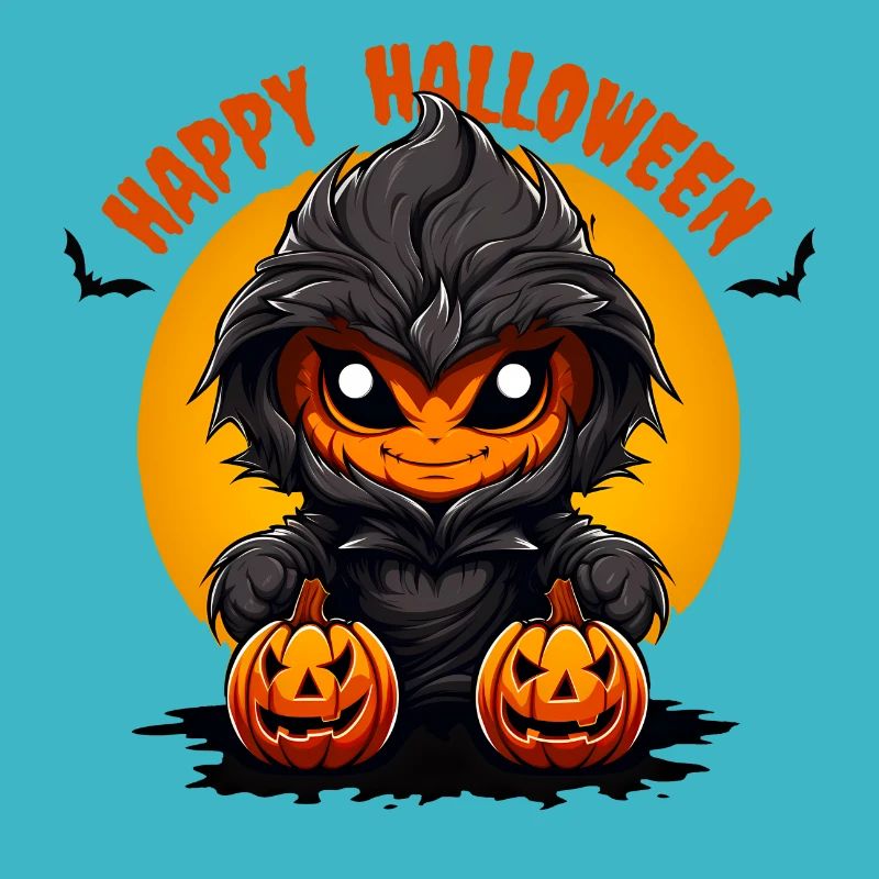 Joyeux monstre d’Halloween