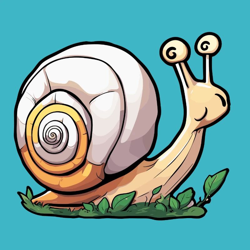 Schnecke / Tier / kriechen / Schleimig / langsam