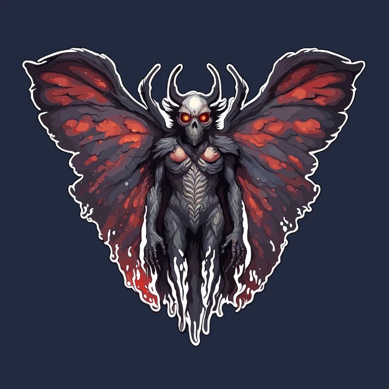 Mothman / Moth / Insect / Mythical Creature / Flutter