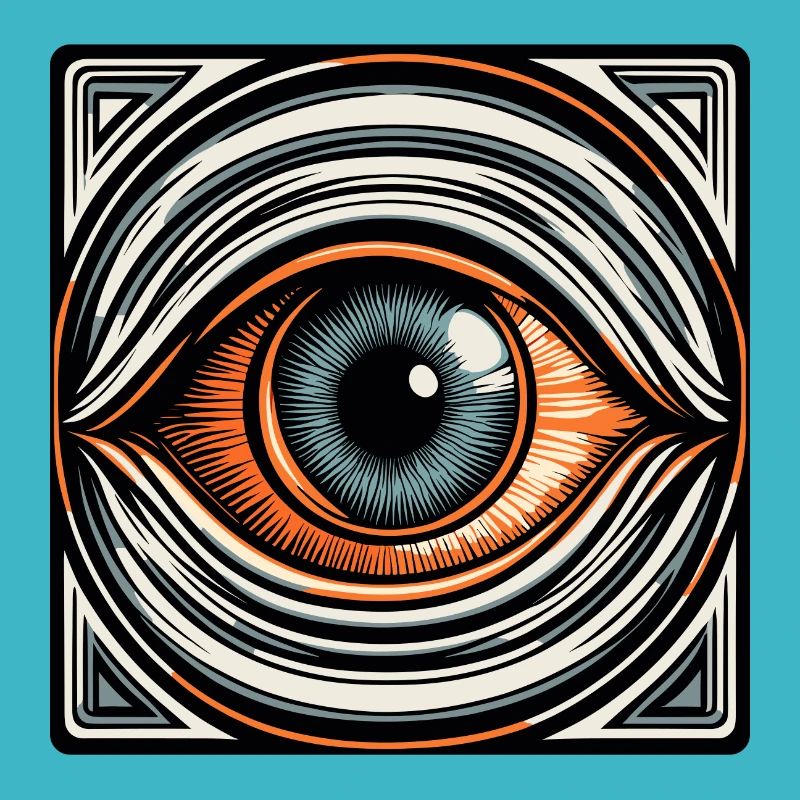 Psychedelic / Eye / Psychobilly / Comic / Colorful