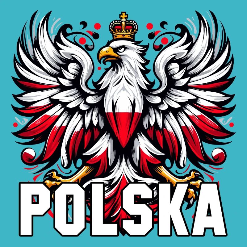 Polen Polska polnisch rot weiß Geschenk