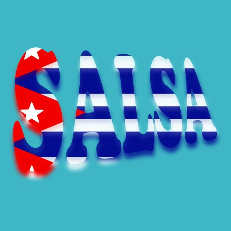 Drapeau Salsa Cuba