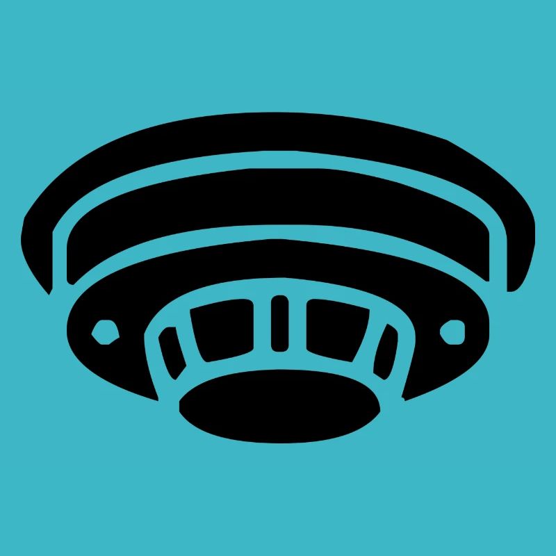 Attach a smoke detector to the ceiling