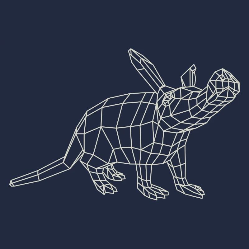 Aardvark Wireframe par Paperwolf