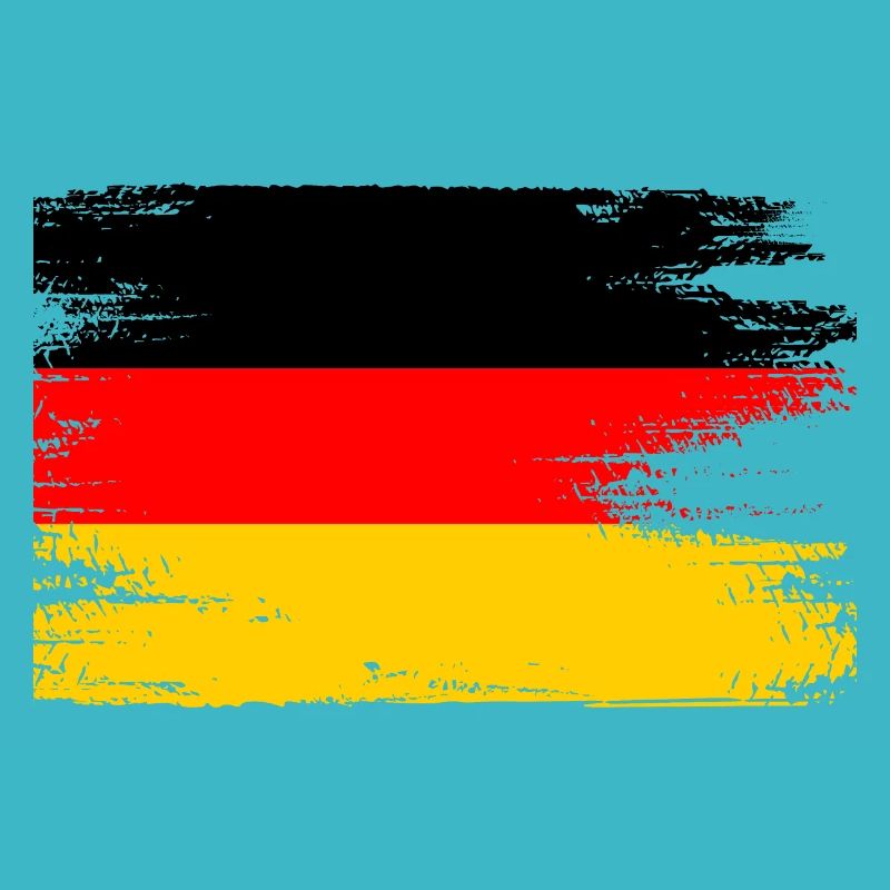 Germany Flag Used Look Germany Home GER