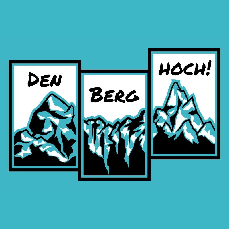 Den Berg hoch