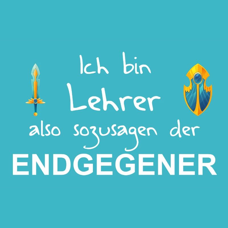 Endgegner Lehrer - Geschenkidee