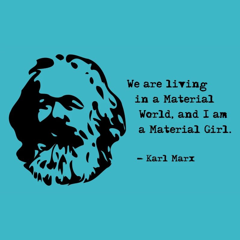 Lustiger Spruch von Karl Marx, Kommunismus