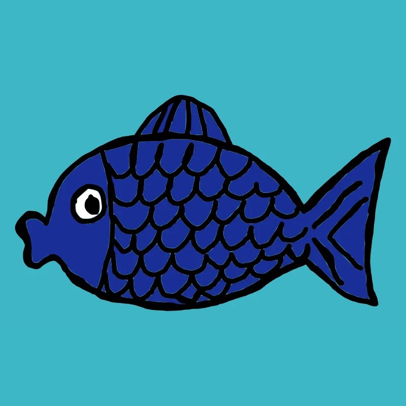 Poisson bleu