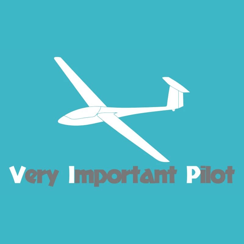 VIP glider pilot funny pilot glider