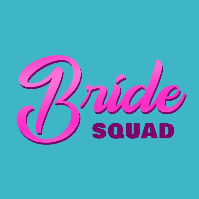 Bride Squad Pink