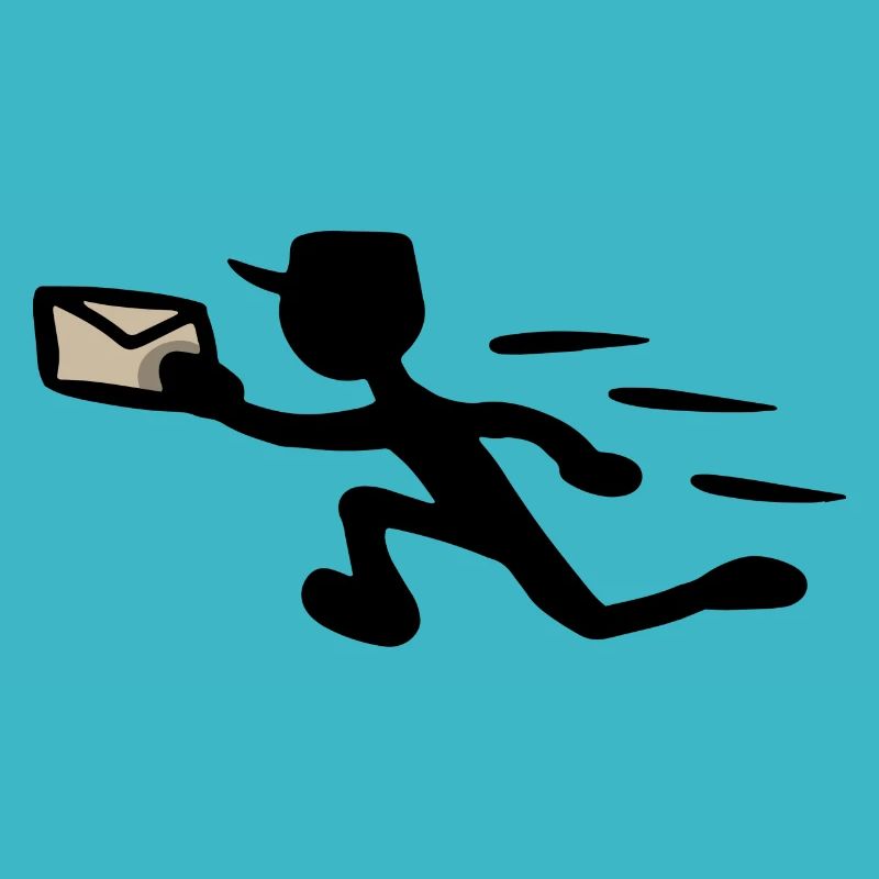 Postier Livreur Express Expédition Post