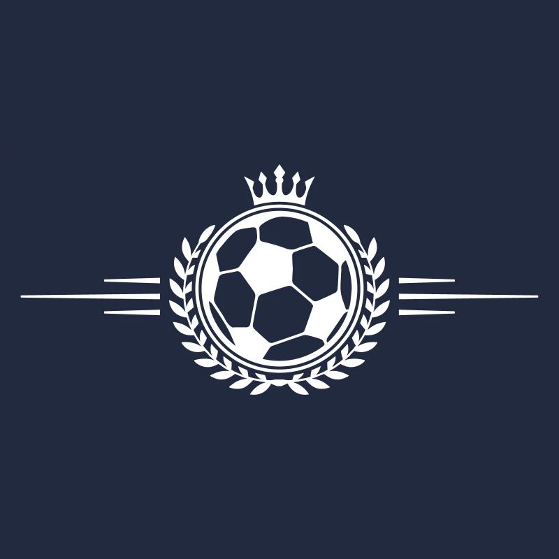 soccer crest crown stroke