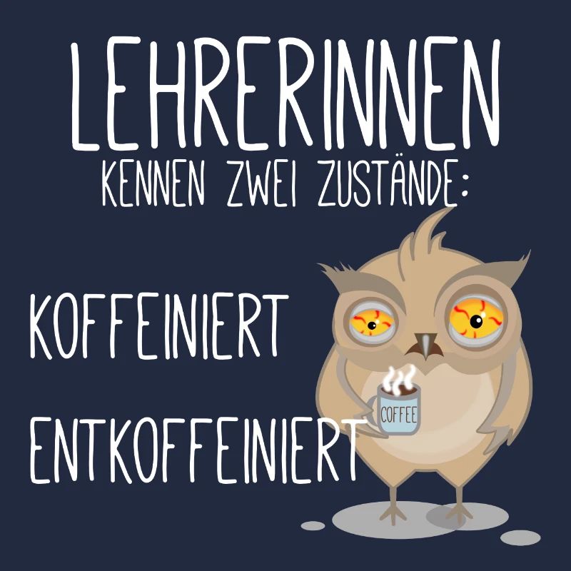 Koffeiniert Entkoffeiniert Lehrerin Kaffee Koffein