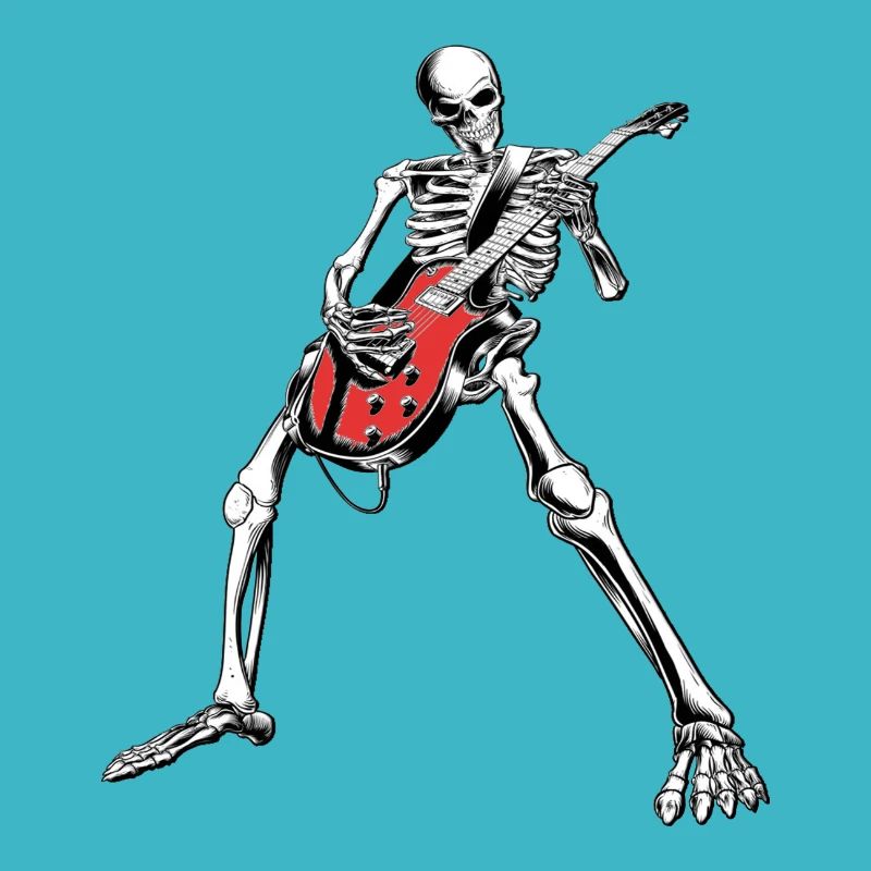 Skelleton Guitar