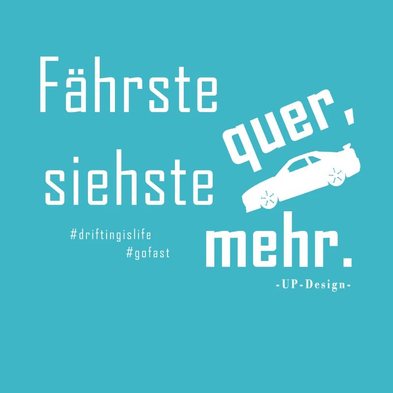Fährste quer, siehste mehr!