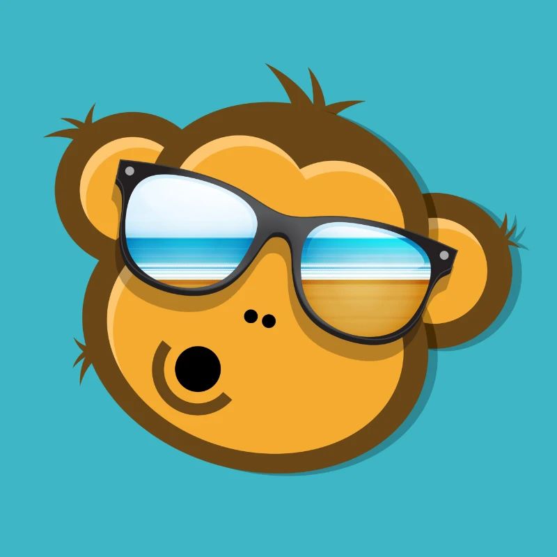Montrez-moi votre singe Mind Head Monkey Sunglasses