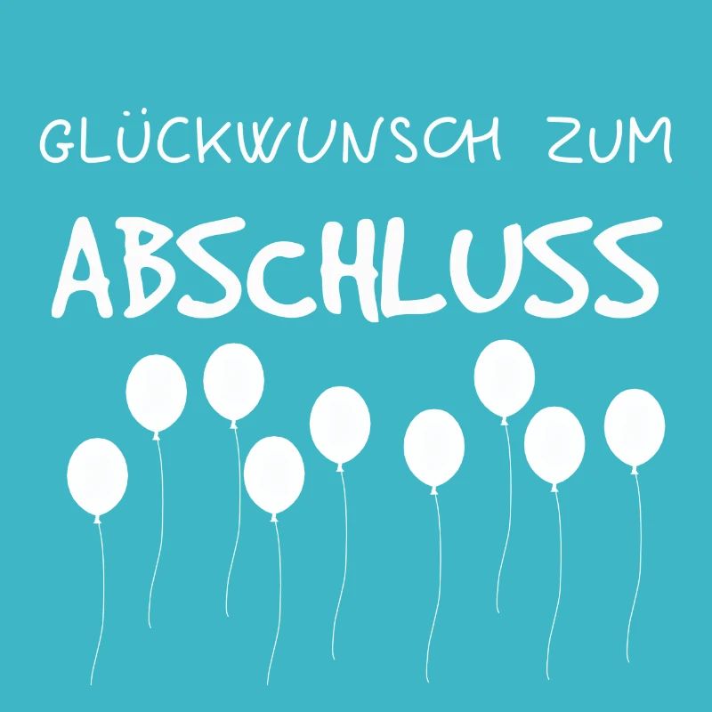Glückwunsch zum Abschluss - Geschenkidee Prüfung