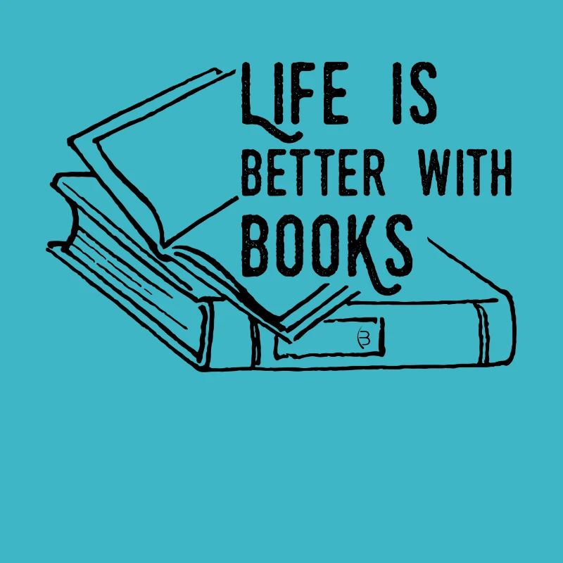 0224 Das Leben ist besser mit Büchern | Leser