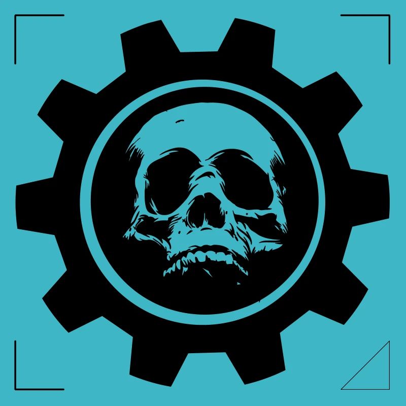 SKULL WHEEL DENTED
