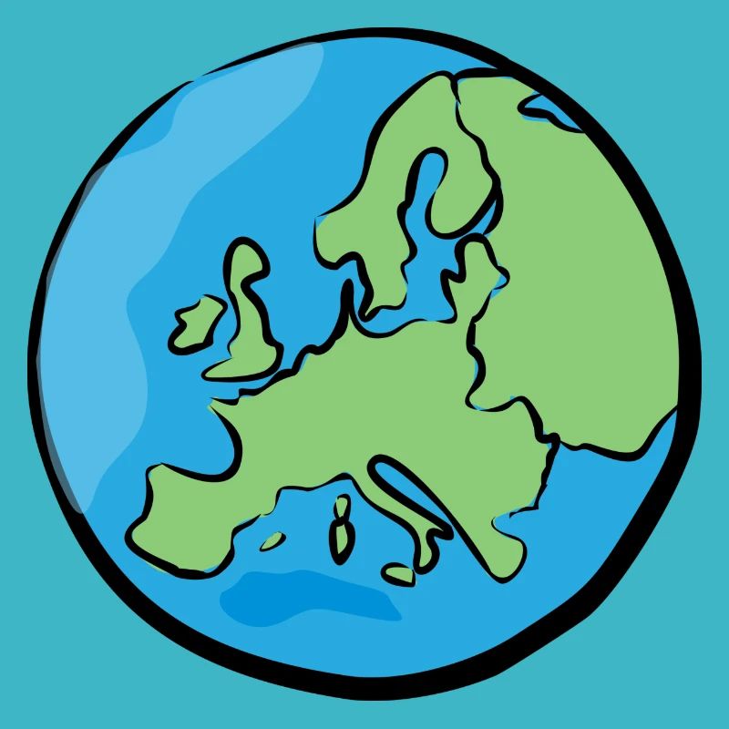 Europe Europe World Map Map Globe Geography