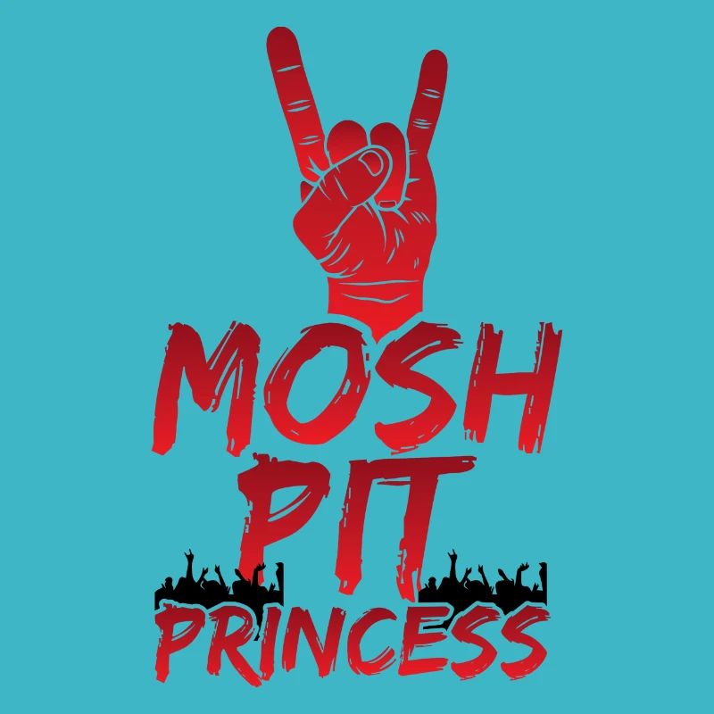 Mosh Pit Princess Concert