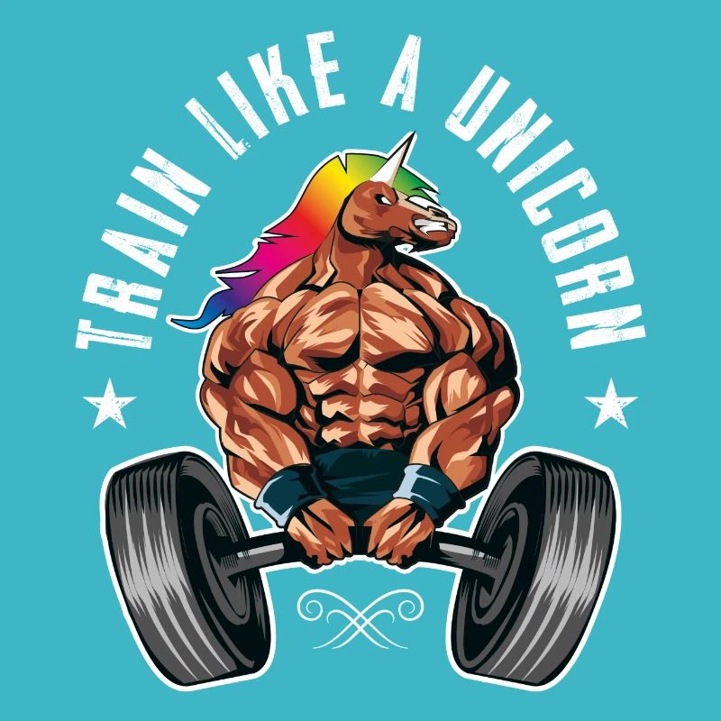 Einhorn Train like a Unicorn