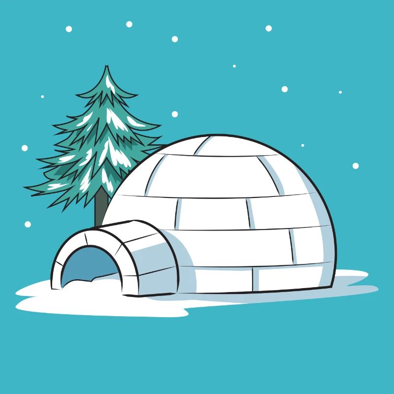 Illustration igloo