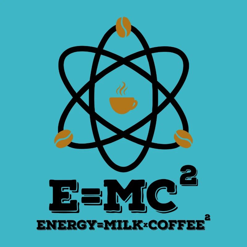 Energy Milk Coffee Physics Gift