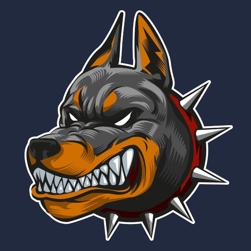 Hund Dobermann