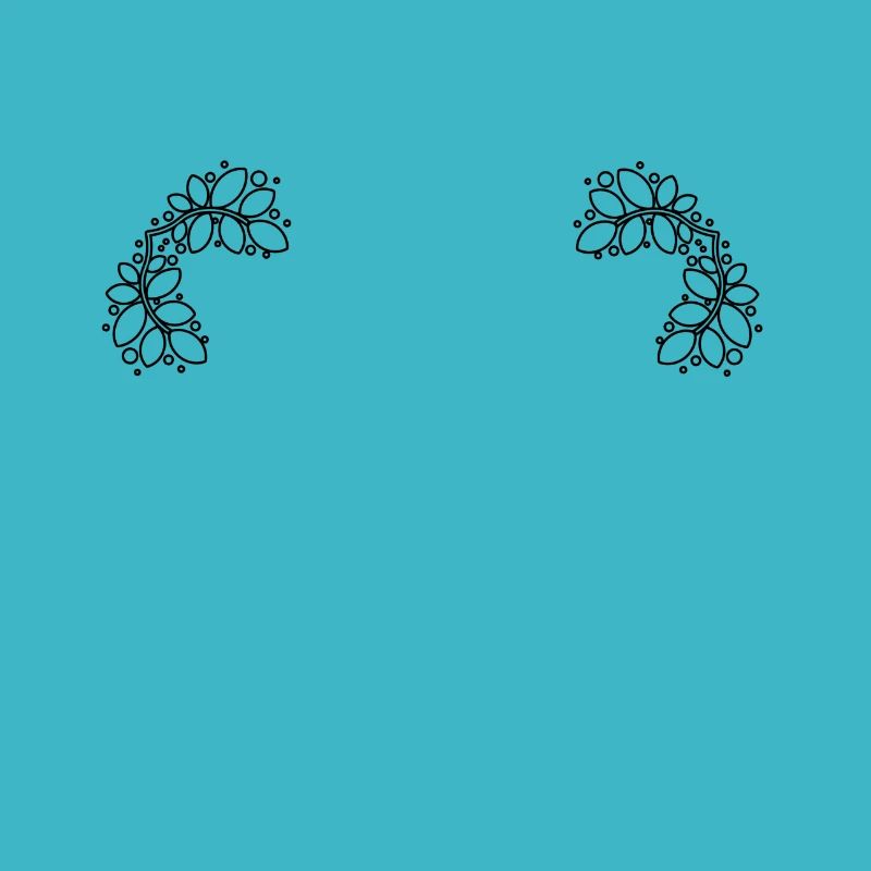 Black Leaves Decoration Design yourself
