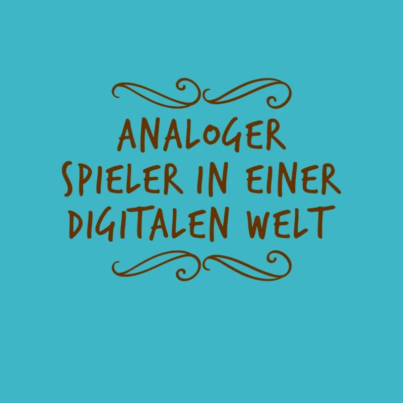Analog is great