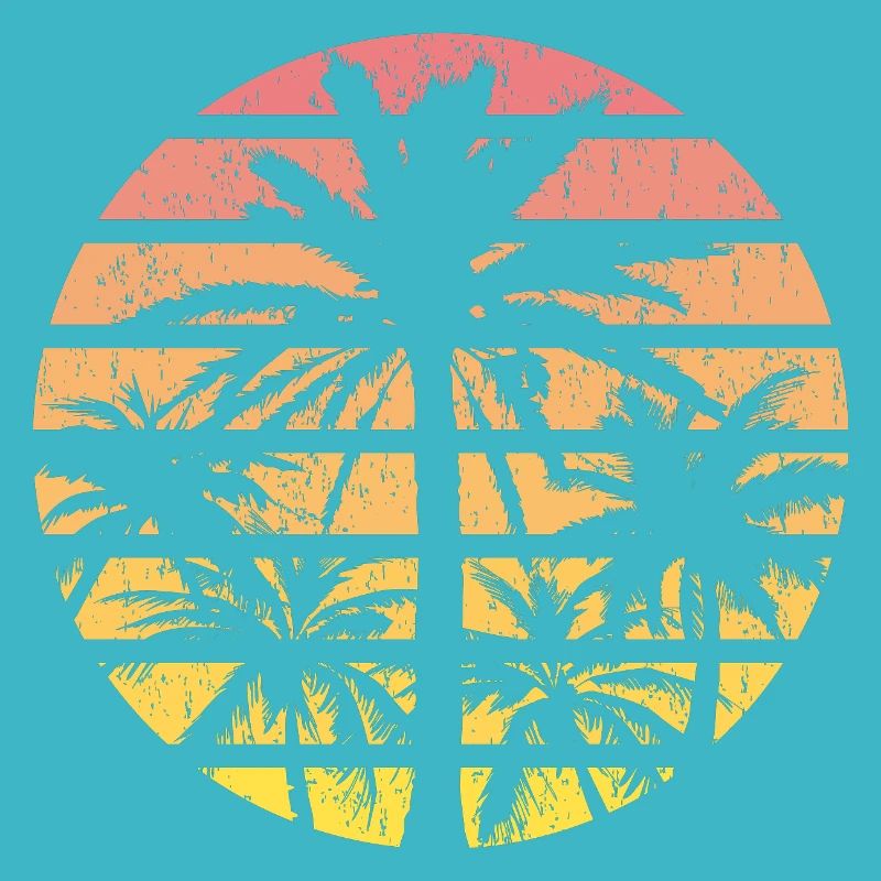 Retro Palm Tree