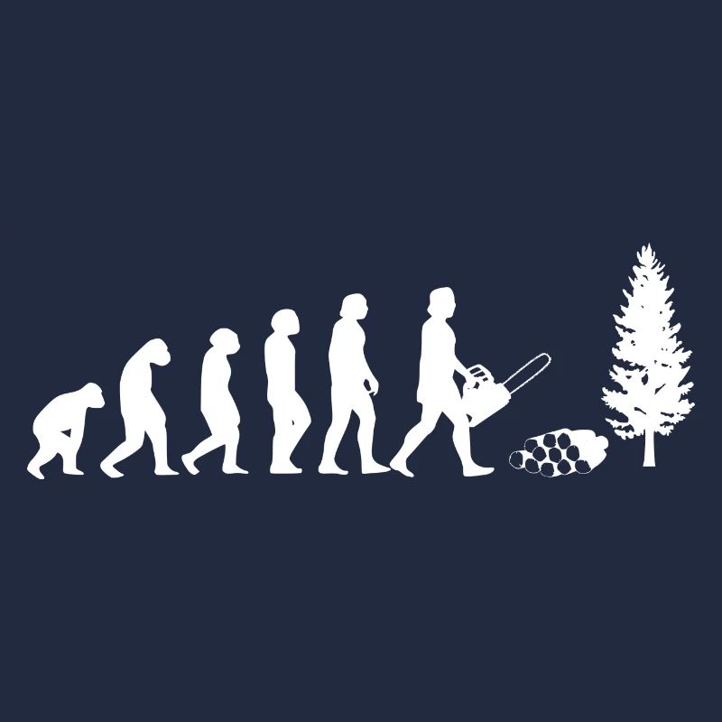 Evolution Holzhacker weiss