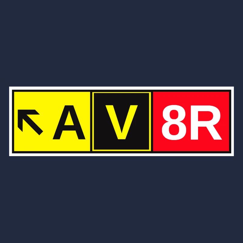 Aviator AV8R Sign Pilot Air Crew Private Pilot PPL