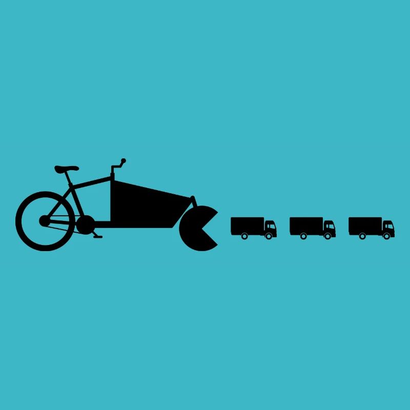 Cargo roue camion Pac Man