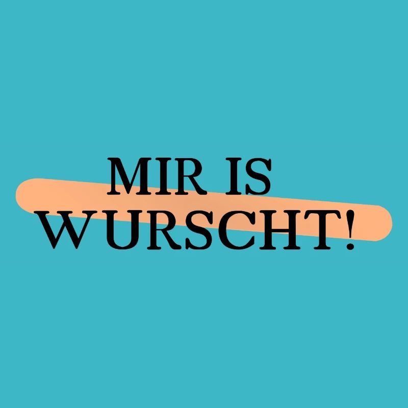 mir is wurscht black