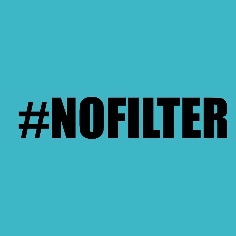 nofilter hashtag insta
