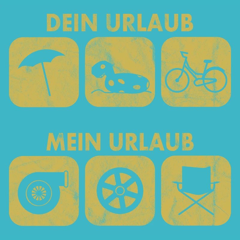 Witzig Auto Tuning Schrauber Design - Mein Urlaub