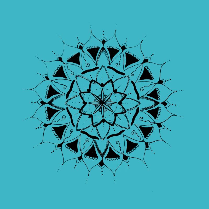 Mandala 26119 schwarz