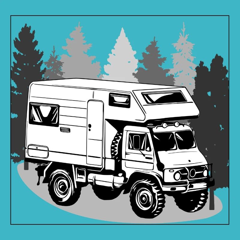 Camping - Unimog - Adventure - Oldtimer