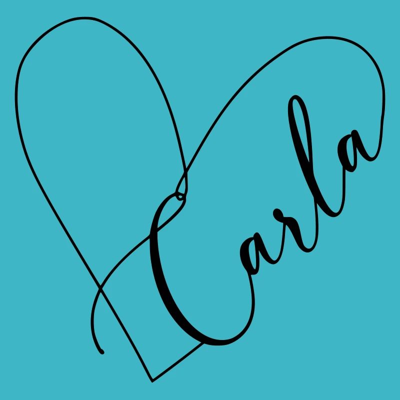 Carla Name Heart Line