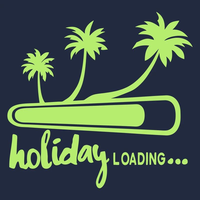 holiday loading quote palm tree vacation 5