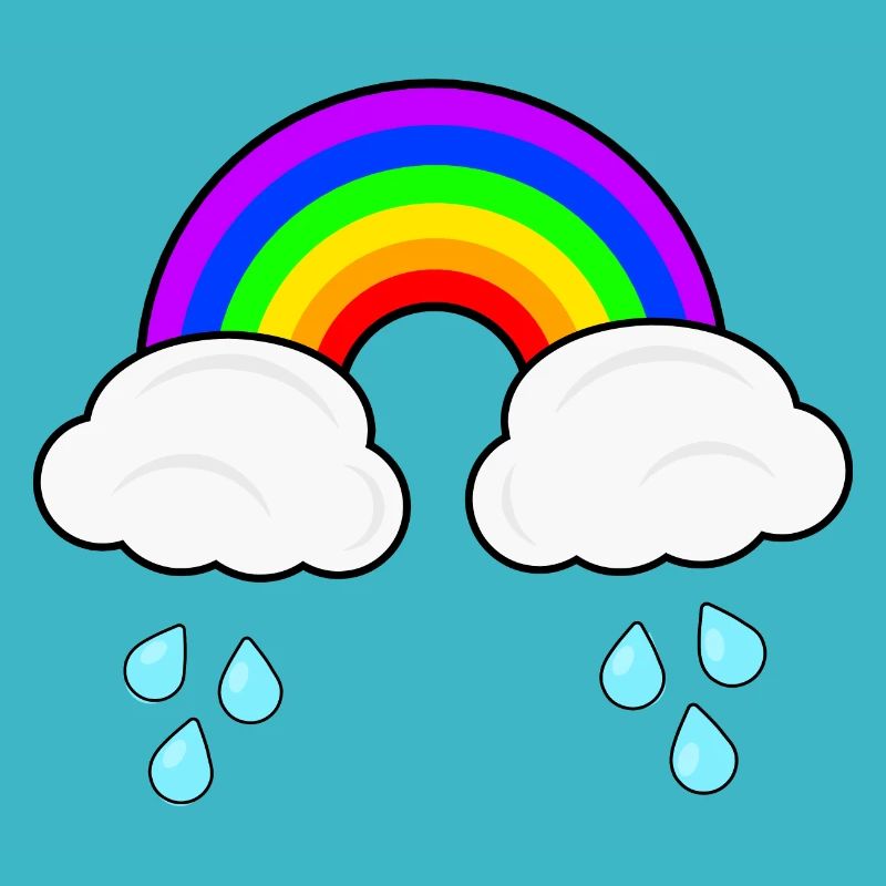 Rainy Rainbow