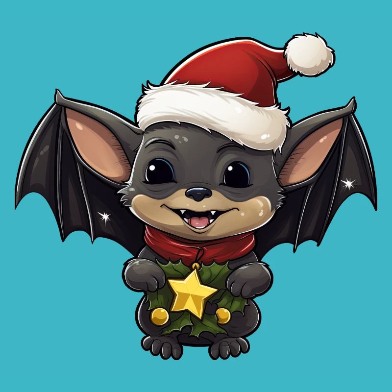 Fledermäuse Weihnachten