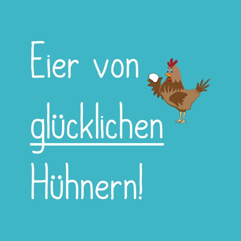 Eier von gluecklichen Huehnern Geschenkidee