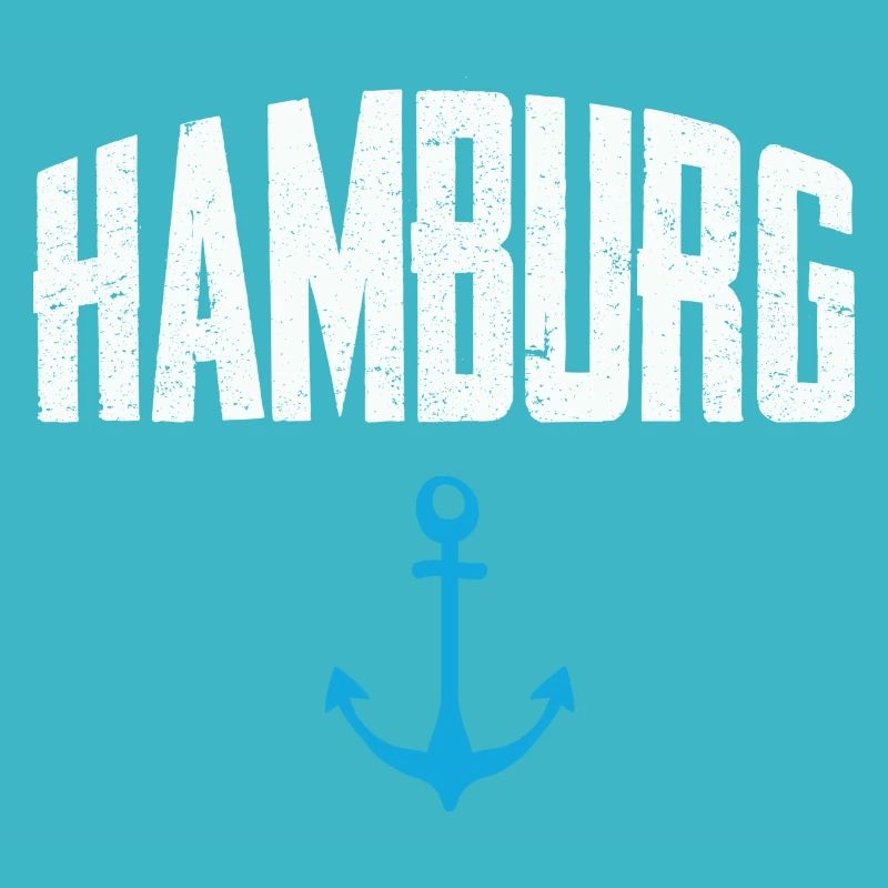 Hamburg, Anker, Hafen, Perle