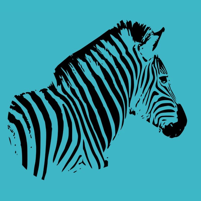 Zebra subject black
