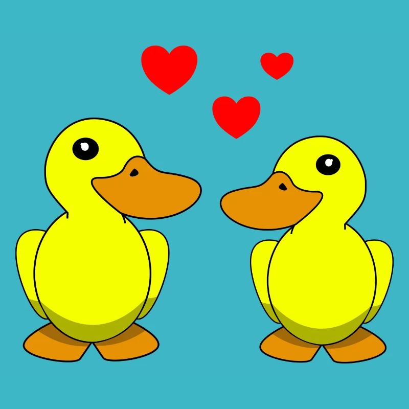 Canards Saint-Valentin